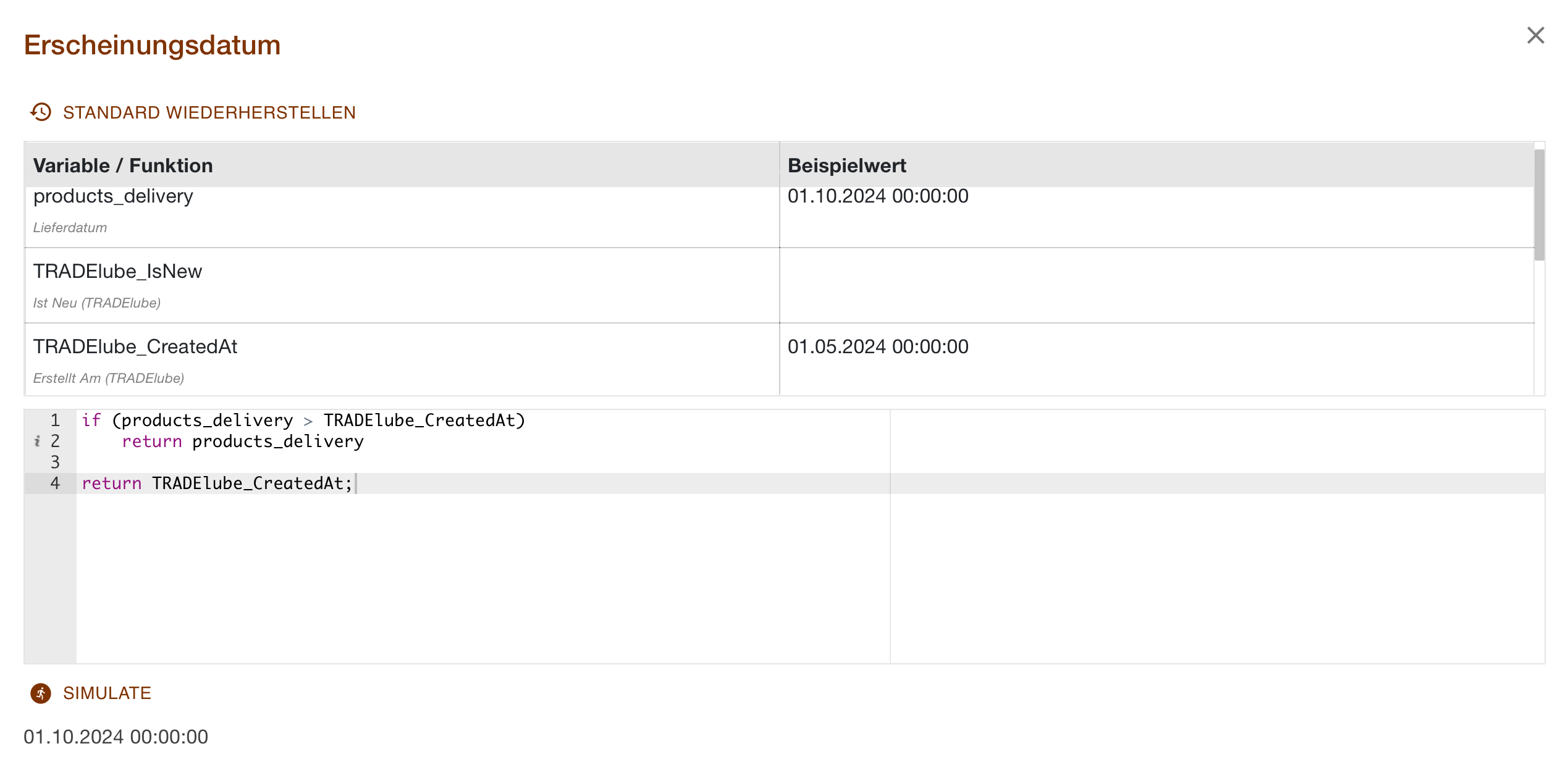 Screenshot TRADElube 1.2.1.14-1