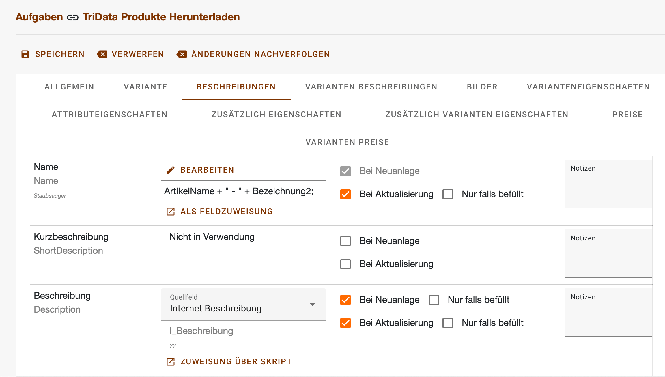 Screenshot Aufgaben 2